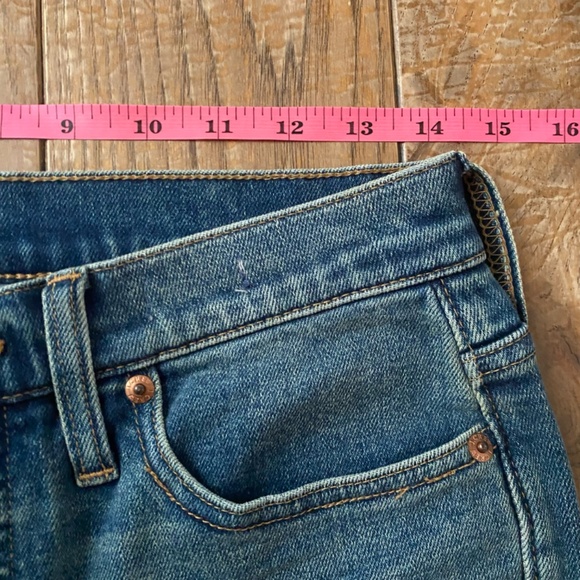 J. Crew Denim NWOT 10" High-Rise Toothpick Corn Field Wash Jeans #AO423 Size 29 - Picture 5 of 10